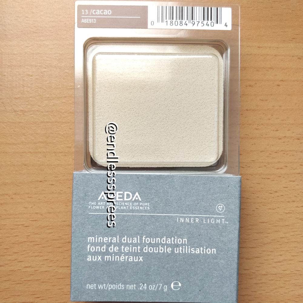 Aveda Inner Light Mineral Dual Foundation in 13 Cacao